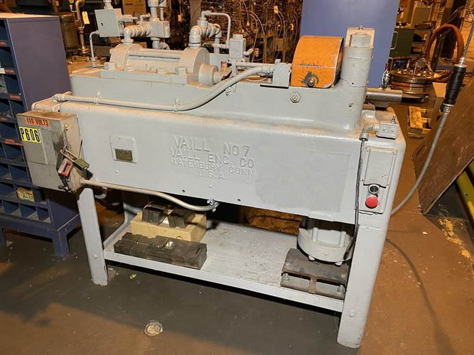 3-1/2 VAILL Model 7 Hydraulic Tube End Former, .093 Max Wall