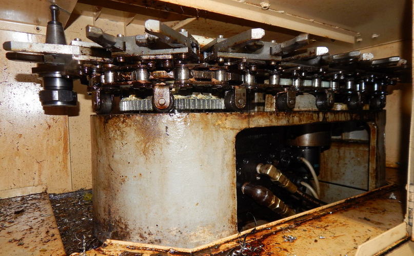 IKEGAI TV4 CNC VMC, Fanuc O-M, Helical Interpol. & Mult. Offsets, 6k RPM, BT40