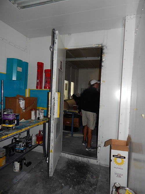 14'5 W x 63'5 L x 11' High GFS Spray Paint / Bake Booth