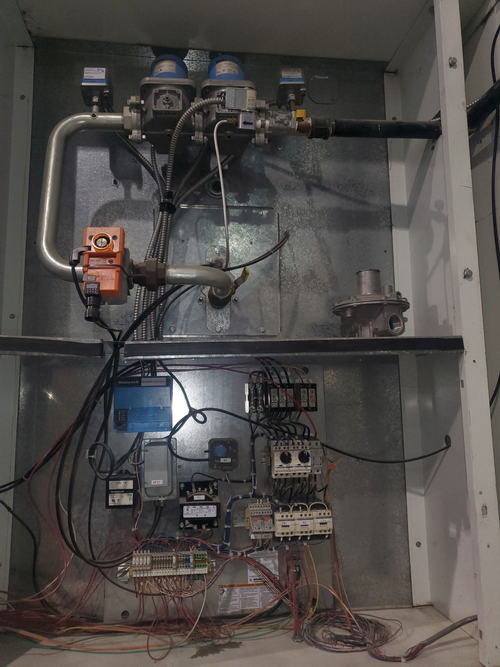 14'5 W x 63'5 L x 11' High GFS Spray Paint / Bake Booth