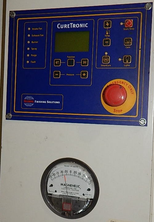 14'5 W x 63'5 L x 11' High GFS Spray Paint / Bake Booth