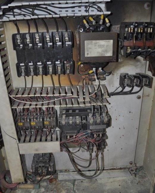 250 Ton MINSTER Knuckle Joint Press, 3 Str, 16.5 SH, 18 x 24 Bed, 15 HP