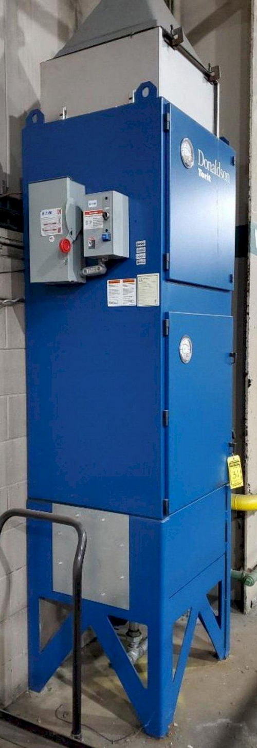 1850 CFM TORIT Dust Collector, 245 Sq Ft Filter Area, 3 HP