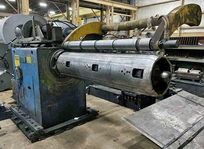 72 x 7 x 60,000 Lb CINCINNATI Slitting Line