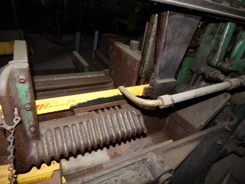 10 x 10 MARVEL Hack Saw, Infeed / Outfeed Tables, 3 HP