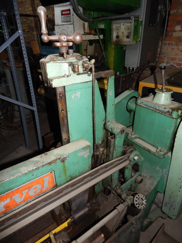 10 x 10 MARVEL Hack Saw, Infeed / Outfeed Tables, 3 HP