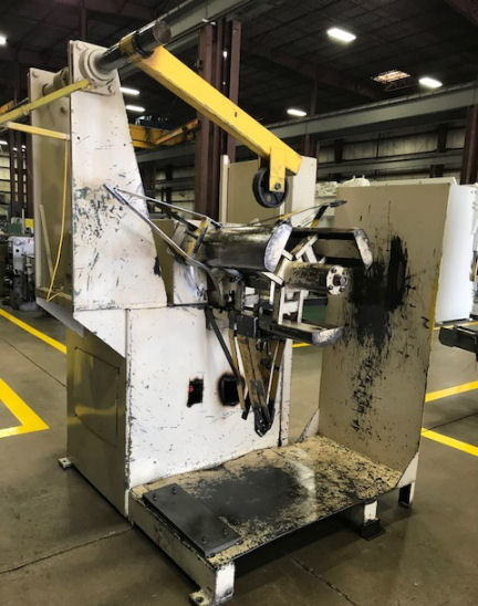 10,000 Lb AIR FEED Motorized Uncoiler, 20 to 24 ID, 96 OD, 30 Width
