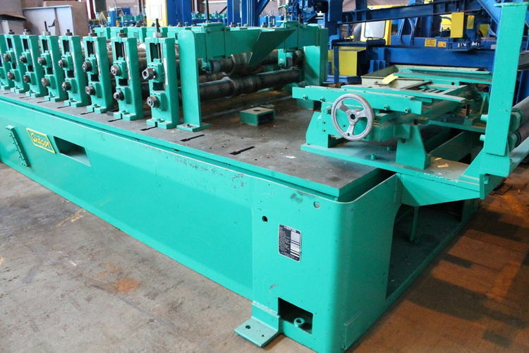 21-Stand ARDCOR Roll Former, 4 Spdl, 57 RS, 16 Horiz, 5 to 9 Vert