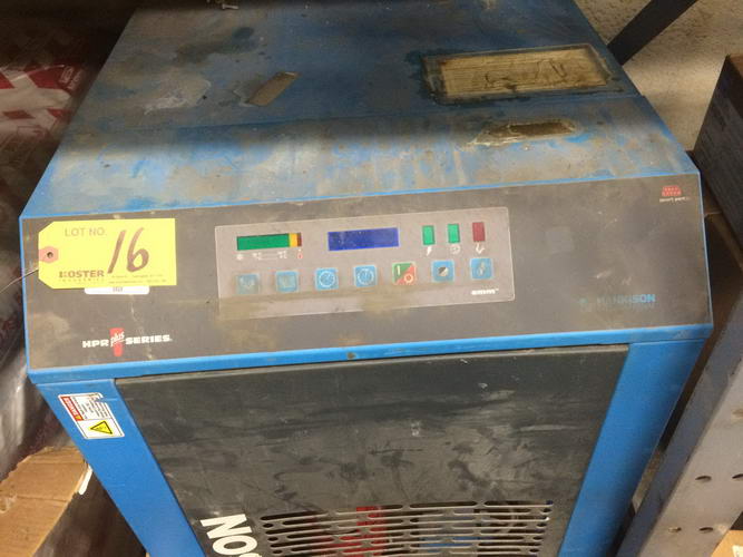 250 SCFM @ 100 PSIG @ 100 Deg HANKISON Refrigerated Air Dryer, R-134a
