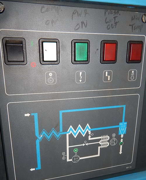 300 SCFM, 100 PSI HANKISON Refrigerated Air Dryer, Uses Freon-134A