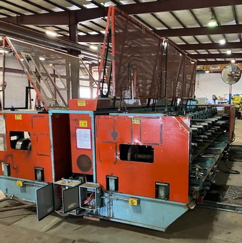 24-Stand BRADBURY Cee & Zee Purlin Roll Former, .060 to .135 x 23 Capacity