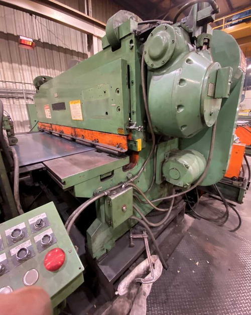 72 x .341 x 50,000 Lb BRADBURY Cut-to-Length Line