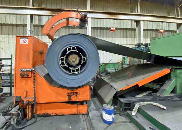 72 x .341 x 50,000 Lb BRADBURY Cut-to-Length Line