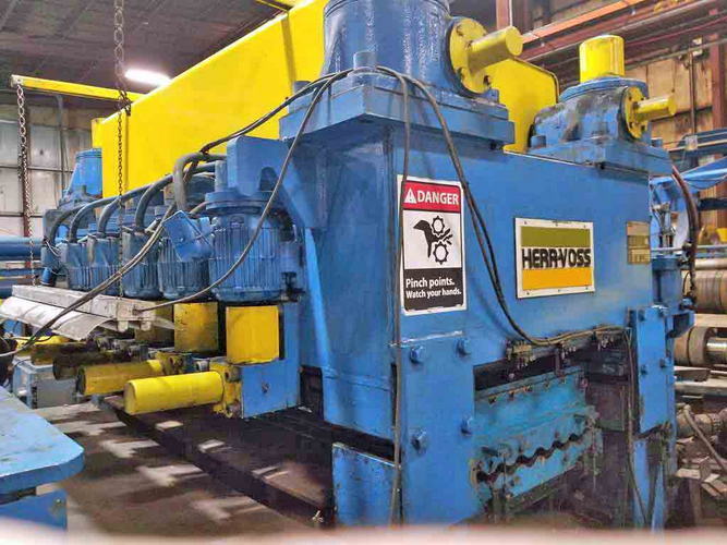 72 x .341 x 50,000 Lb BRADBURY Cut-to-Length Line