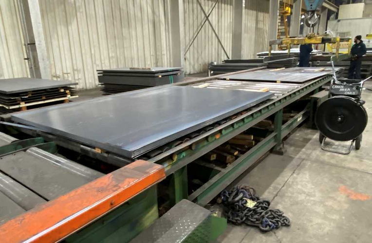72 x .341 x 50,000 Lb BRADBURY Cut-to-Length Line