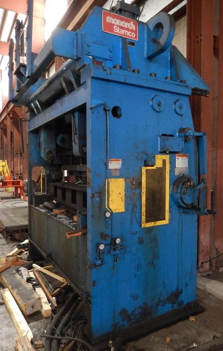 .500 x 74 MONARCH-STAMCO Hydraulic Shear, 60 Pass Line, 50 HP