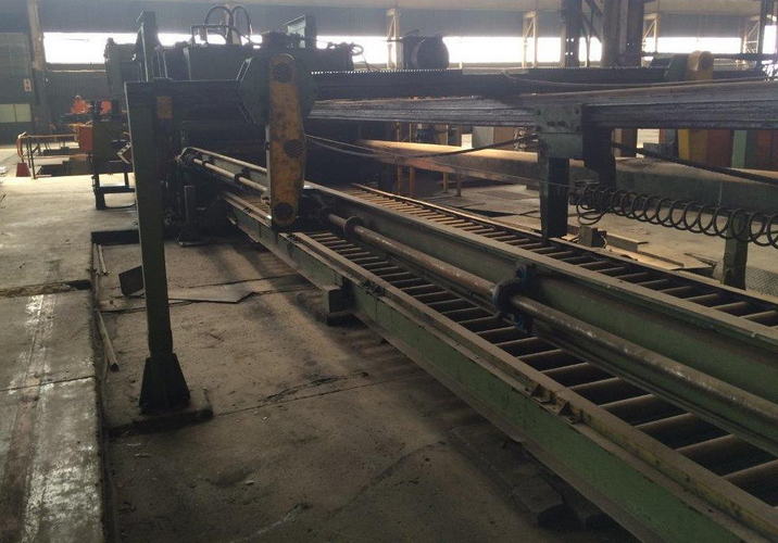 98 x .500 x 60,000 Lb DELTA Cut-to-Length Line, Left-to-Right