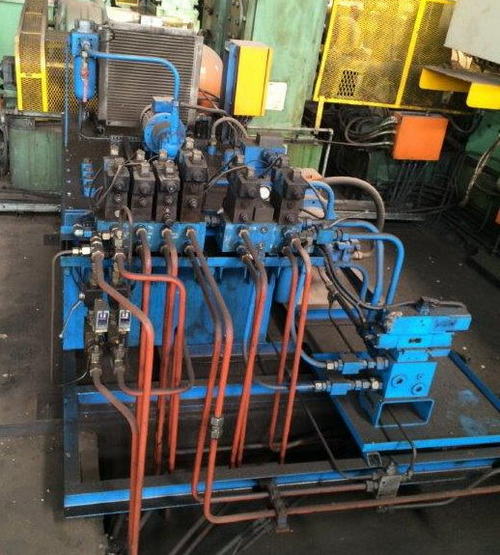 98 x .500 x 60,000 Lb DELTA Cut-to-Length Line, Left-to-Right