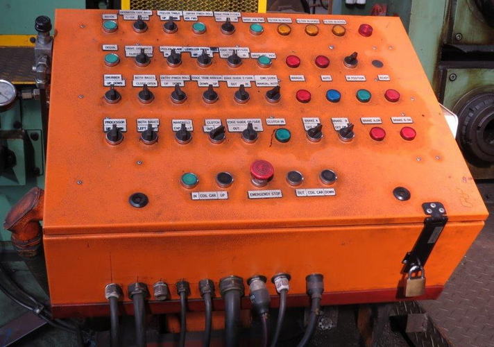 98 x .500 x 60,000 Lb DELTA Cut-to-Length Line, Left-to-Right