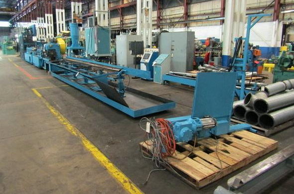 2 x .083 AEF Tube Mill with Kent Floop and Alpha Cut-Off, Left-to-Right