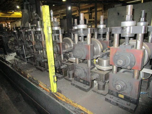 2 x .135 ADDISON Tube Mill Line, 150kW Elva Solid State Welder
