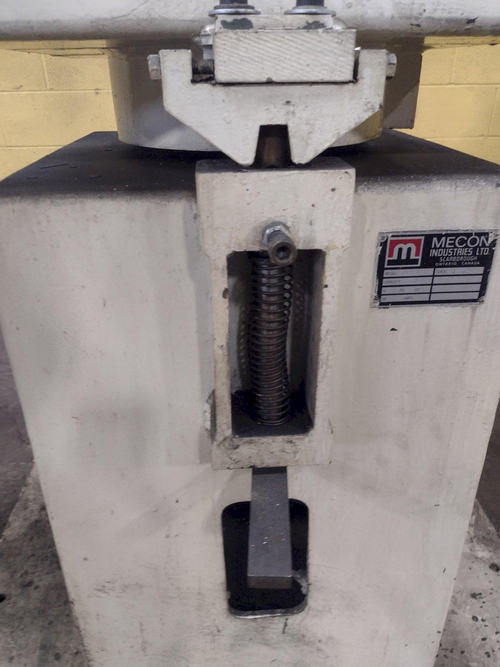 6,000 Lb MECON Dbl End Uncoiler, 16 to 22 ID, 60 OD, 24 Width