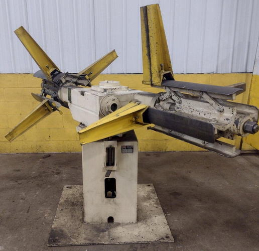 6,000 Lb MECON Dbl End Uncoiler, 16 to 22 ID, 60 OD, 24 Width