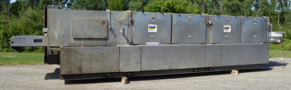 24 W x 18 H STOELTING 3-Stage Parts Washer, Wash / Blow-Off / Blow-Off