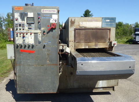 24 W x 18 H STOELTING 3-Stage Parts Washer, Wash / Blow-Off / Blow-Off