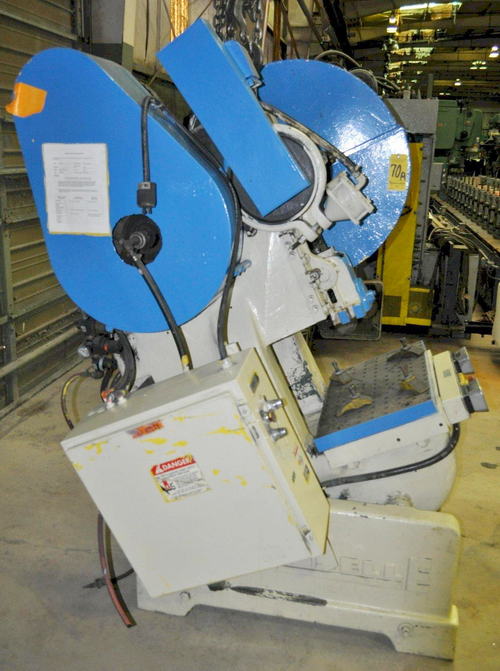 60 Ton ROUSSELLE OBI Press, 3 Str, 12.5 SH, 3.5 Adj, 30 x 17 x 2 Bolster