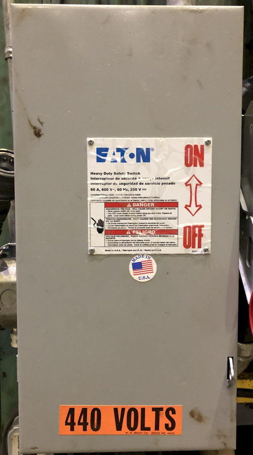 60 Ton OAK High Speed Lam Press, 2 Str, 9 -12 SH, 30 x 20 Bed/Ram Die Area