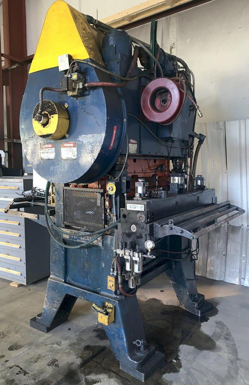 60 Ton OAK High Speed Fin Stamping Press, 5/16 Str, 6-7/8 to 9-7/8 SH