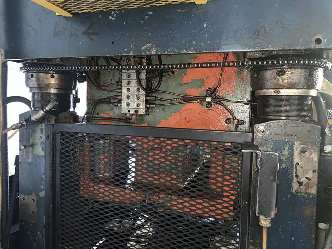 60 Ton OAK High Speed Fin Stamping Press, 5/16 Str, 6-7/8 to 9-7/8 SH