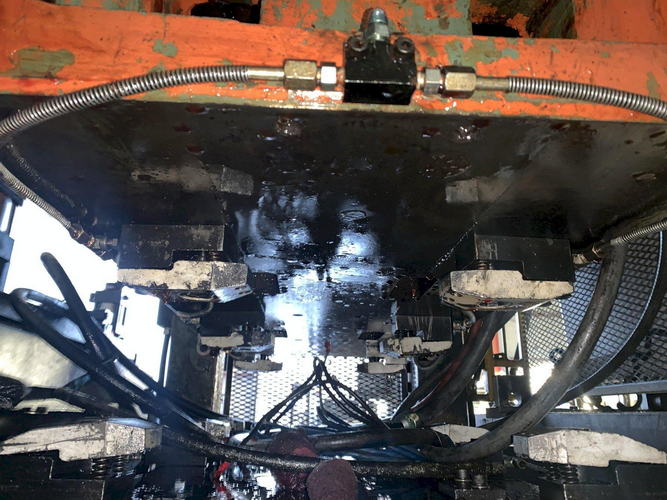 60 Ton OAK High Speed Fin Stamping Press, 5/16 Str, 6-7/8 to 9-7/8 SH