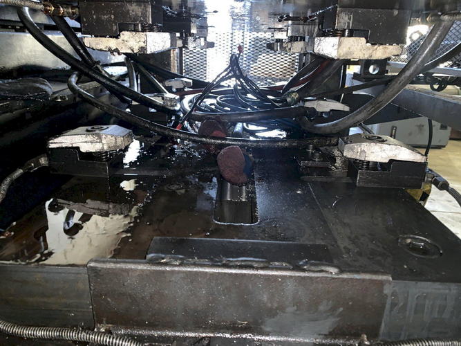 60 Ton OAK High Speed Fin Stamping Press, 5/16 Str, 6-7/8 to 9-7/8 SH