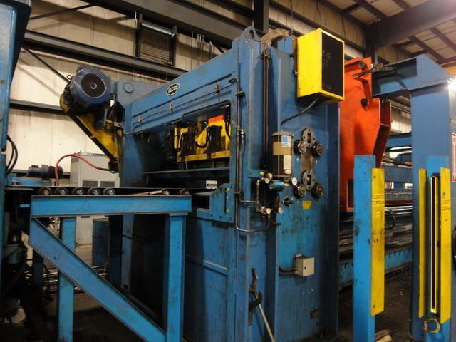 72 x .500 x 80,000 Lb DELTA / ALCOS Cut-to-Length Line