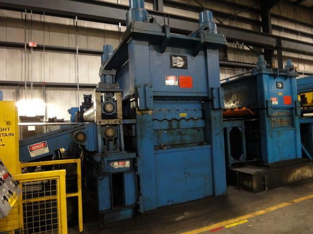 72 x .500 x 80,000 Lb DELTA / ALCOS Cut-to-Length Line