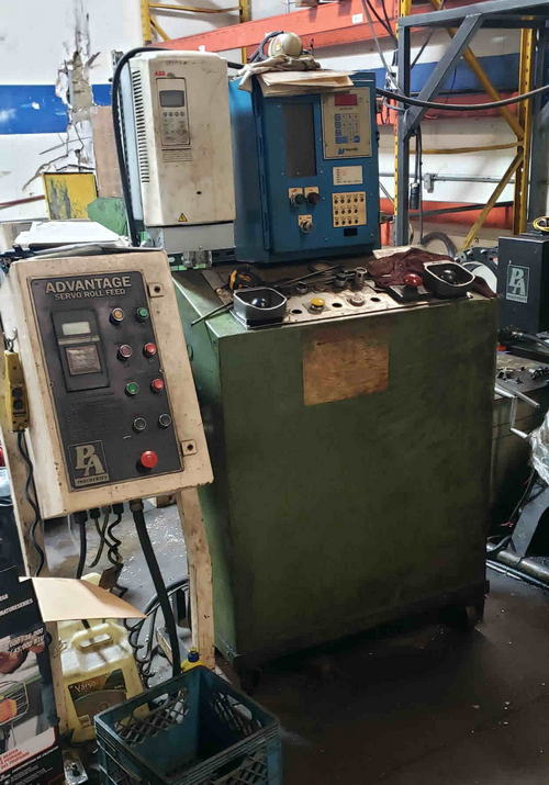 100 Ton DANLY Straight Side Press, 2 Str, 15 SH, 2 Adj, 48 x 30 Bed