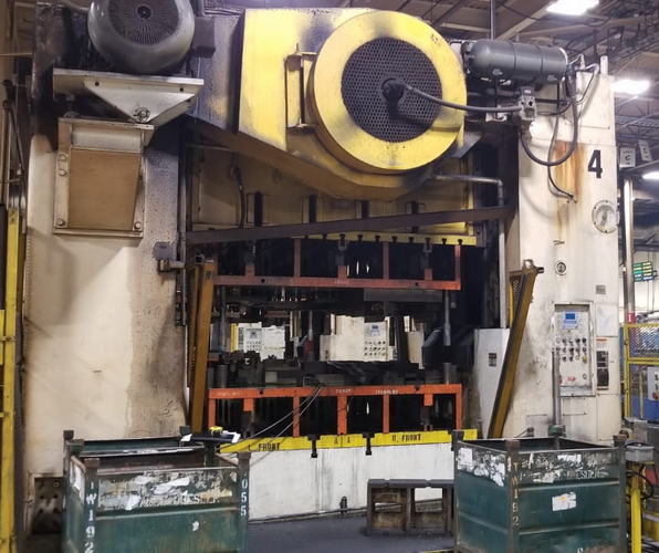 400 Ton DANLY Straight Side Press, 20 Str, 48 SH, 96 x 60 Bed, (4) Available