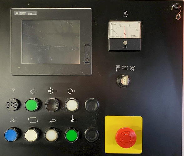 AMADA Carbide Saw, .394 to 3.0 Rds, 15'6 Loading Table, 10 HP Blade