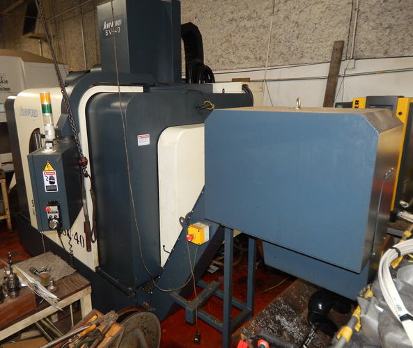 41 X, 20 Y, 24 Z JOHNFORD Vertical Machining Center, 1039 Run Time Hours
