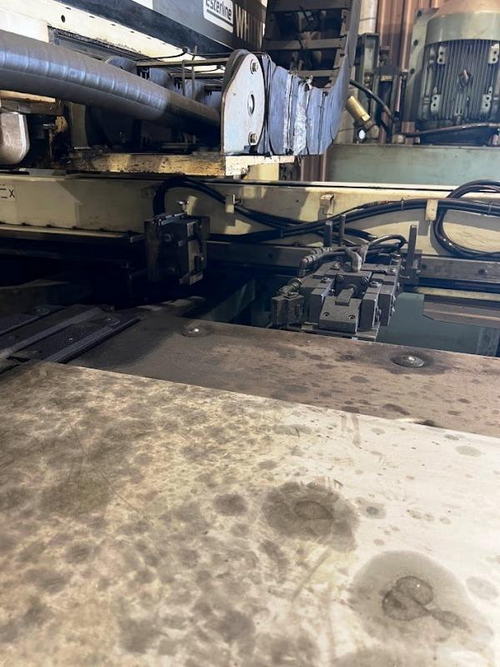 40 Ton WHITNEY Plasma Punch, 100 x 60 Sheet, 1/2 Thick, Fanuc 16PB CNC