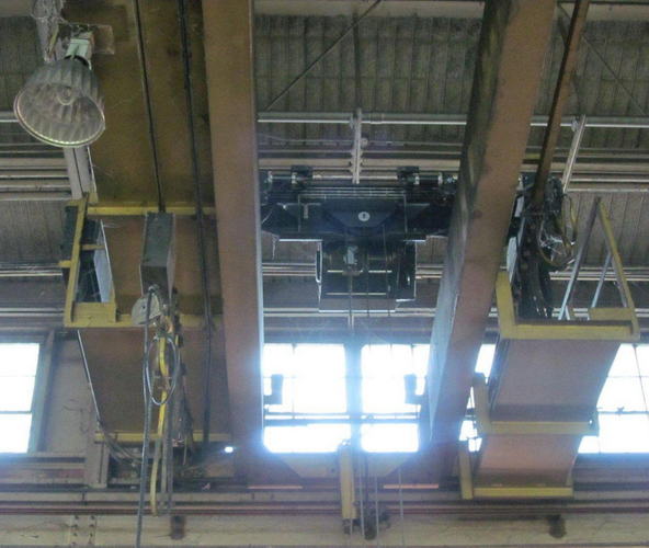 7.5 Ton KRANCO / KONE Bridge Crane, Dbl Girder, 48' Span, 29'6 Lift, 2014