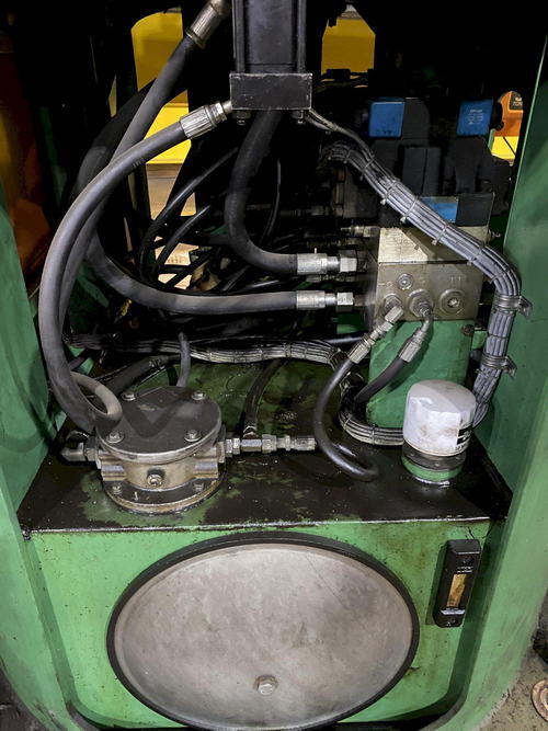 20,000 Lb ASC Double End Uncoiler, 18 to 22 ID, 72 OD, 48 Width, Coil Car