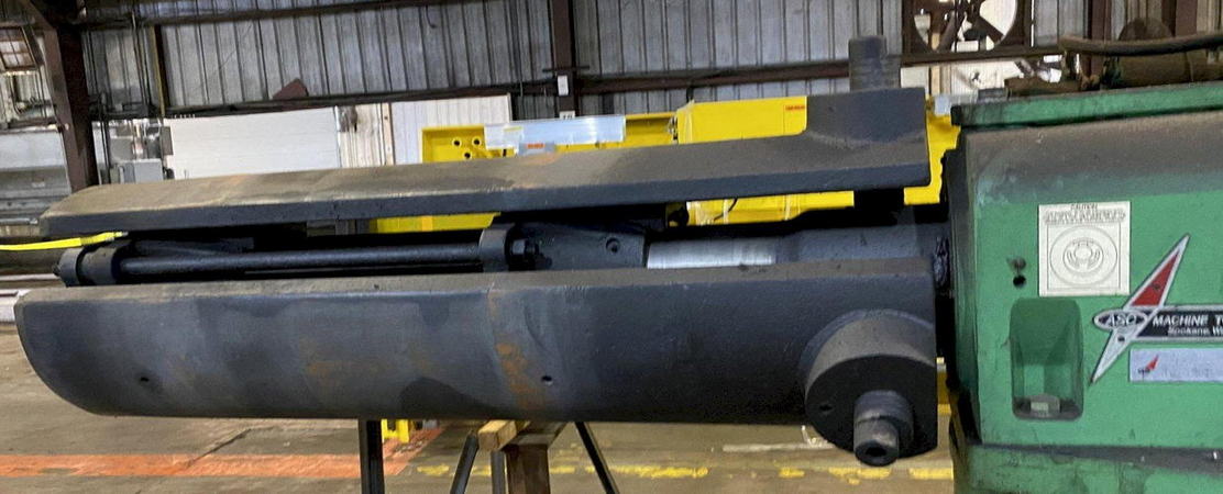 20,000 Lb ASC Double End Uncoiler, 18 to 22 ID, 72 OD, 48 Width, Coil Car