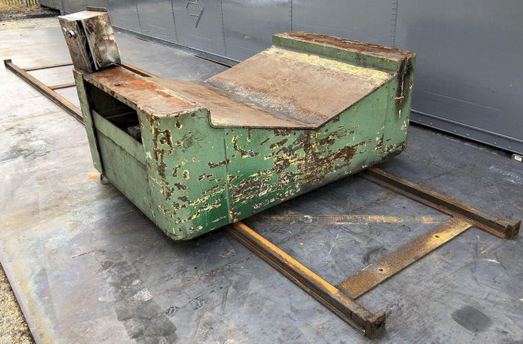 30,000 Lb ROWE Motorized Coil Transfer Car, 60 Width, 60 OD