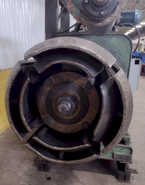 30,000 Lb FORTE Motorized Uncoiler, 20 ID, 60 Width, Pneumatic Hold Down Arm