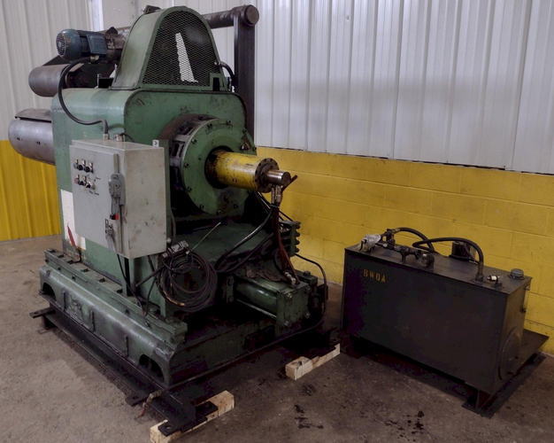 30,000 Lb FORTE Motorized Uncoiler, 20 ID, 60 Width, Pneumatic Hold Down Arm