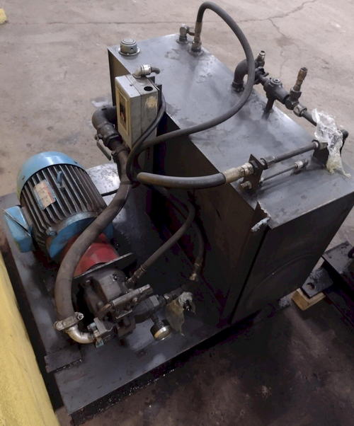 30,000 Lb FORTE Motorized Uncoiler, 20 ID, 60 Width, Pneumatic Hold Down Arm