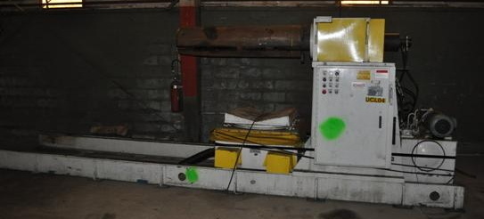 25,000 Lb PERFECTO Uncoiler, 15.5 to 16.5 ID, 72 OD, 62 Width, Coil Car